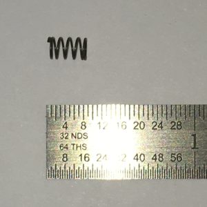 Colt 22 SA revolver base pin latch spring #619-51717