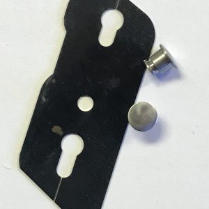Remington 51 grip plate with 2 buttons #66-39