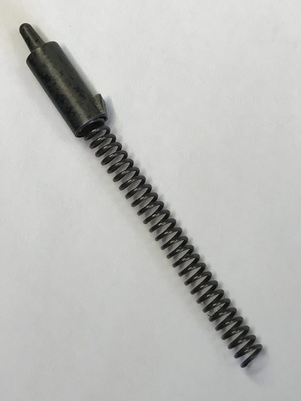 Mauser 1910 .25 firing pin & spring, type 2, .230" body, without guide pin #56-4-2