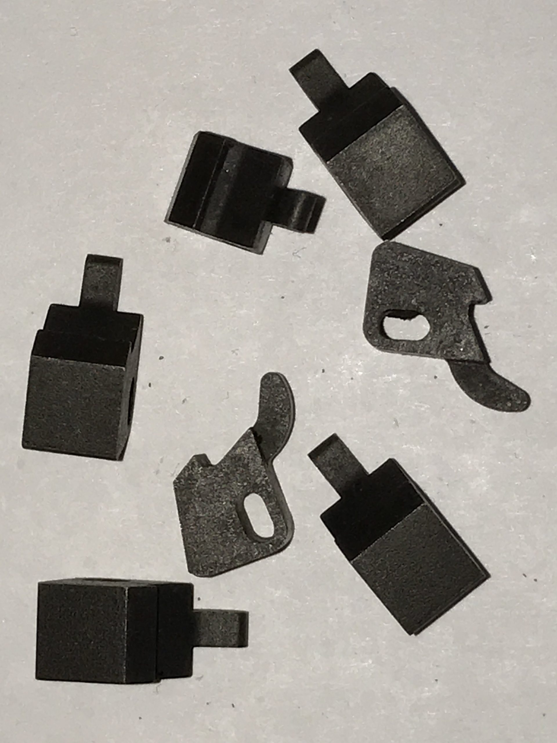 thumbnail image 2 of Armi San Marco Walker Black Powder Pistol Parts: Cylinder Stop (Bolt) & Hand With Spring – New Old Stock 2 of 6