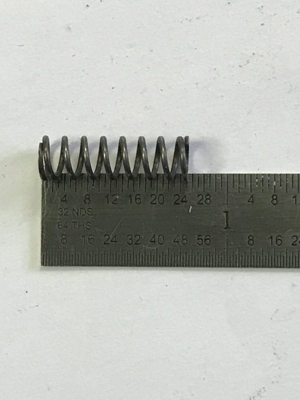 High Standard A101, A series, Higgins 25 .22 semi-auto rifle bolt plunger spring #282-25071