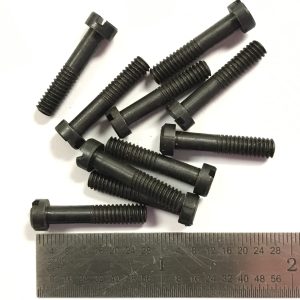 High Standard 12 ga pump magazine band screw, small head .25 " diam. #140-143A