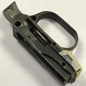 High Standard 12 ga pump trigger guard early, steel, safety in rear #140-158