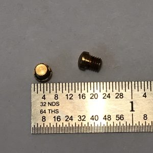 Winchester 12 magazine plug screw, gold #112-16112G (individually priced)