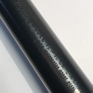 Winchester 12 12ga. barrel with receiver extension, original new, must be fitted 26" improved cylinder plain #112-4012