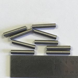High Standard later series starting with M-102, push-button takedown, Sharpshooter,Sport King, Military 107 series Supermatic Tournament, Supermatic Citation, Supermatic Trophy, Olympic, Victor .22 pistol sear pin #253-10465