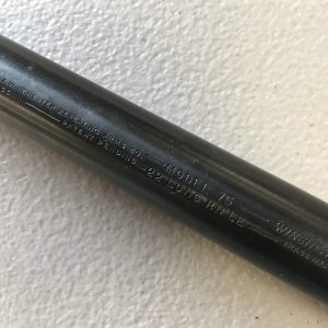 Winchester 75 barrel 28" straight taper, like new, no front sight #80-375