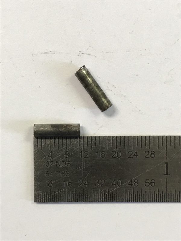 Dreyse .25 magazine latch pin, sear pin #336-15