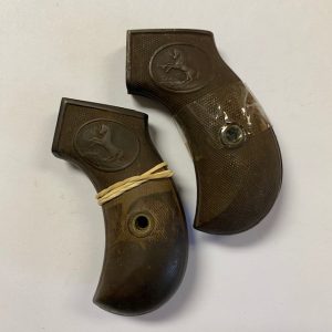 Colt 1877 Double Action Lightning grips, brown #1-49 brown