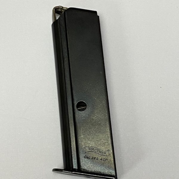 Walther PP, PPK/S magazine .380, blue w/ rib, near new #868-7