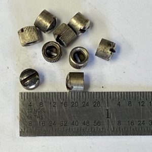 S&W Pre-numbered thumbpiece nut , nickel #1031-5071U-N used
