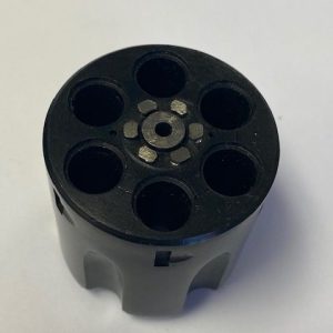 Smith & Wesson old model N frame 1957-1982 cylinder with extractor and rod assy .357 Model 28, recessed, near new #1032-5398U-28
