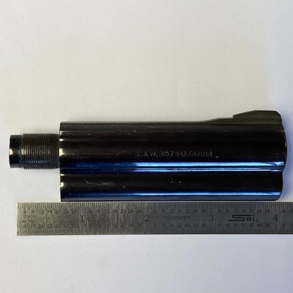 Smith & Wesson old model L frame 1980-1988 barrel 4-1/8" blue Model 581, #1034-4734U, must be fitted, FFL ONLY