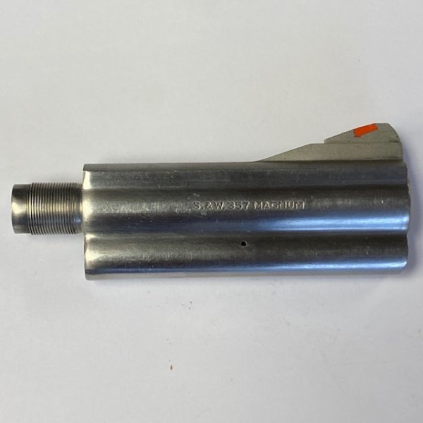 Smith & Wesson old model L frame 1980-1988 barrel .357 4" stainless, red ramp. excellent inside MUST BE FITTED, FFL ONLY #1034-7539U