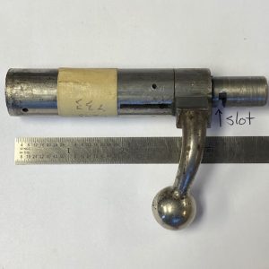 Springfield, Stevens bolt body & handle (with slot toward rear) #616-258-733-1