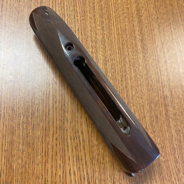 Winchester 101 forend wood only, 20 gauge pigeon grade field, 5/16" rear tab extension, for full metal plate, new #783101