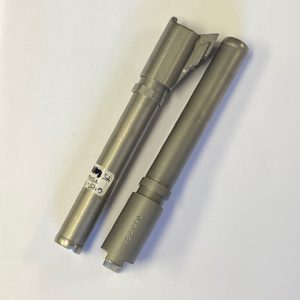 S&W 45 Series barrel, .45 models 645, 745, 4506, has 5/16" hood #1040-23613U