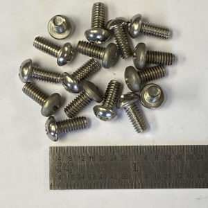 S&W 69 Series ambidextrous manual safety right side lever screw, stainless #1040-10538