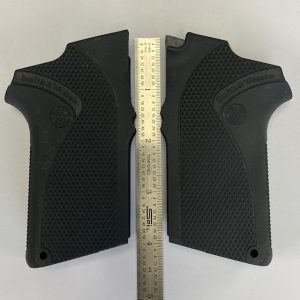 S&W 45 Series grip, black plastic, straight backstrap #1040-20360