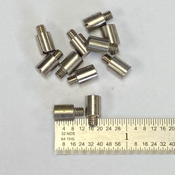 Colt Single Action Army ejector tube screw, nickel 2nd & 3rd gen #242-51568N