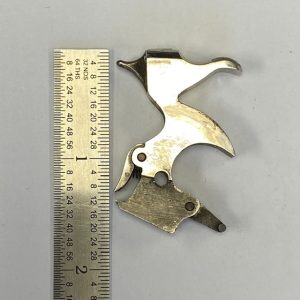 Colt Pocket Revolver hammer assembly, nickel, checkered, centerfire #20-1N