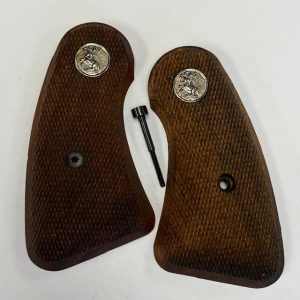 Colt Marshal grips, checkered walnut #443-51379-80