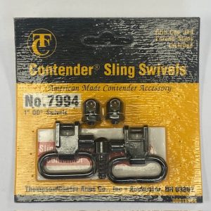 TC Contender sling swivel set, 1" QD, new in 1991 #C-7994
