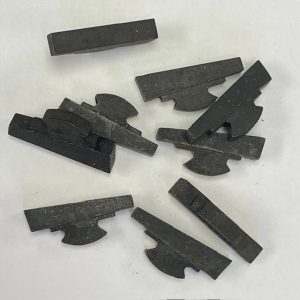 Dan Wesson Revolver front sight blade, Patridge .225" high, .160" wide blade, for 10" barrel #1043-PS4