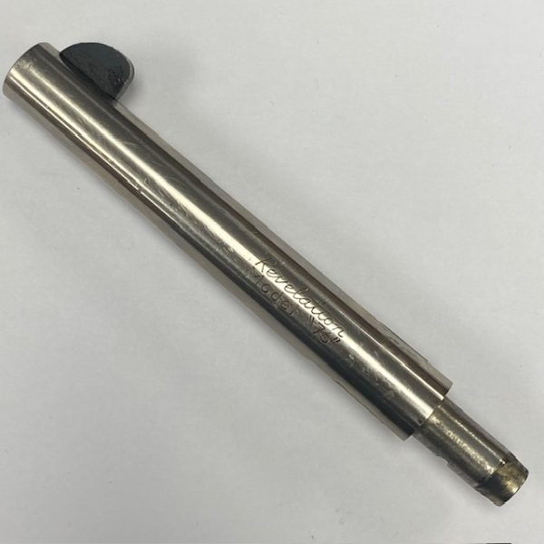 High Standard .22 revolver barrel, 5-1/2" nickel, Revelation Model "76", made for Western Auto, good condition #270-76 MUST BE FITTED