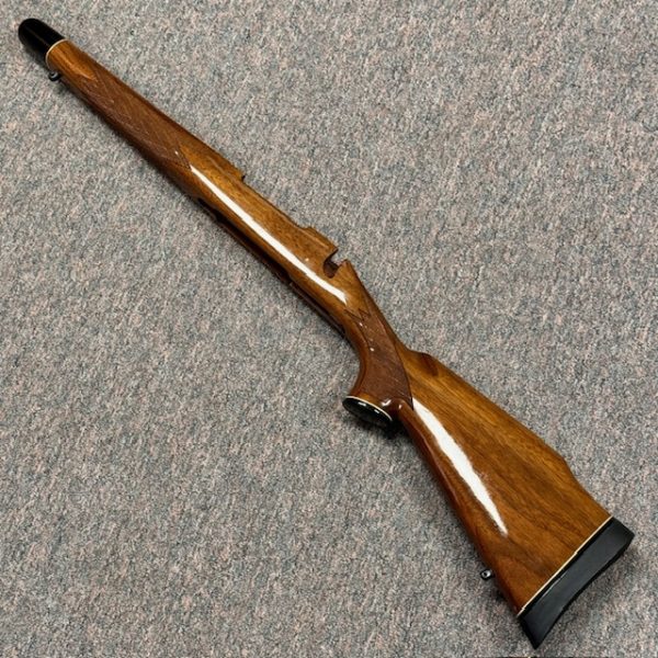 Remington 700 magnum long action left-hand, skip-checkered BDL stock, 1980's, #33395-1