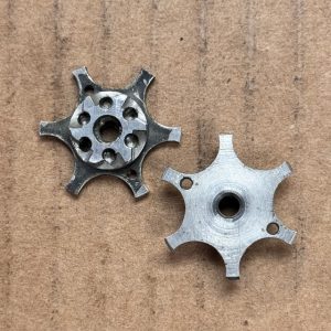 Colt Trooper MKIII, Metropolitan MK III, Lawman MK III, Official Police MK III, Lawman MK V, Trooper MK V ratchet, 357 nickel, MUST BE FITTED, #987-JF-2-N