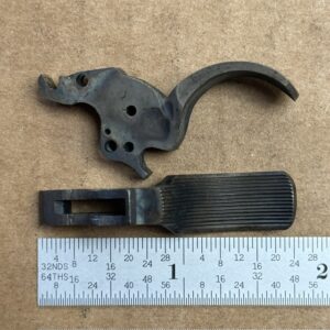 Smith & Wesson old model J frame 1957-1988 target trigger for pre-lock guns - .390 wide - serrated, #1033-4679-2 near new