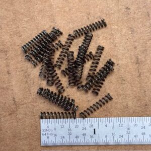Winchester 12 carrier plunger spring & Stevens Little Scout & Winchester 97 trigger plunger spring, #112-9912