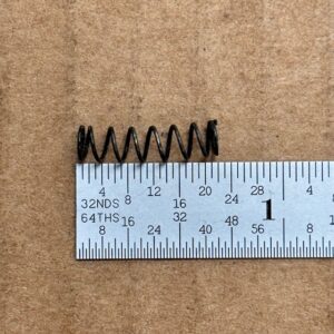 Webley .25 1912 magazine catch spring, #136-35