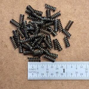 Remington 10 action bar lock button spring, #164-3-1