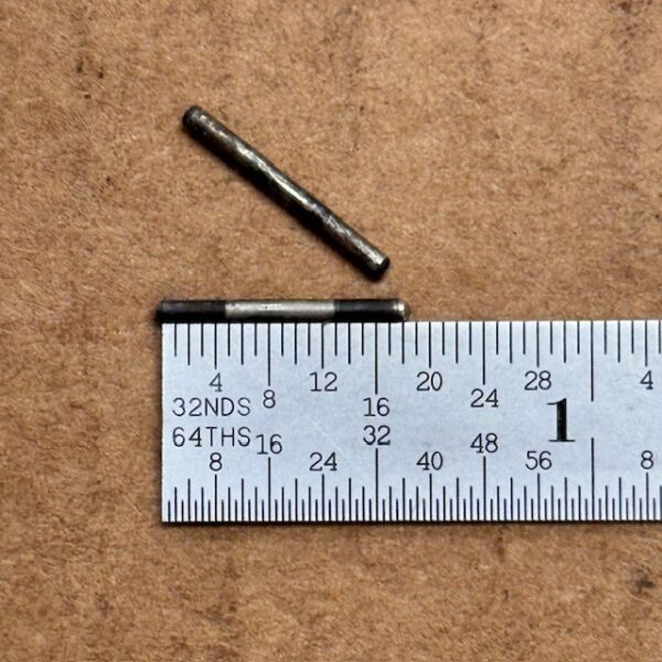 S&W Safety Hammerless .32 & .38 barrel catch pin .051" diam., #271-2-7-2