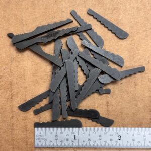 Remington Various Models rear sight elevator - .051" wide - .192" at its tallest, #153-28096