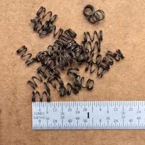 Iver Johnson revolver base pin catch spring, #395-130