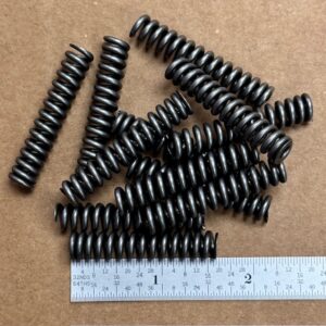 Savage-Springfield-Stevens Various Models mainspring - Springfield 511 & Ser. A ejector rod spring & mainspring, #494-94-166