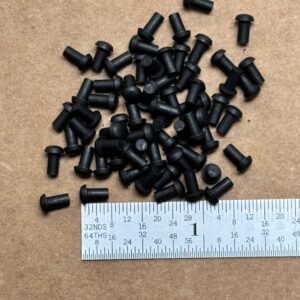 Remington Nylon rear sight rivet, #652-16528