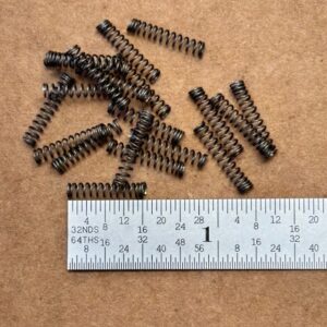 Ruger 44 safety detent plunger spring, #698-C-54