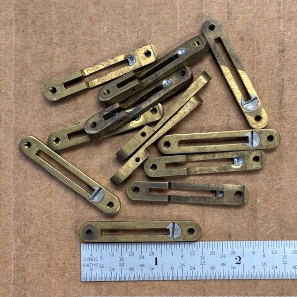 Marlin 39'S ejector base with rivet, original brass, #402083-1