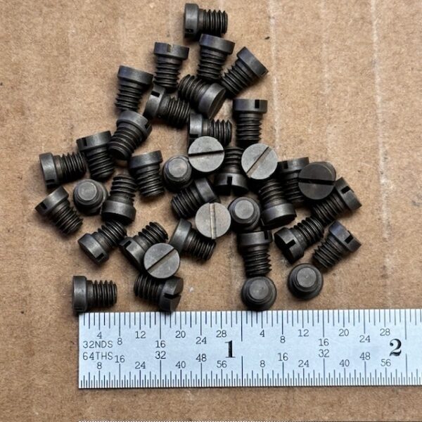 LC Smith lock plate retaining screw