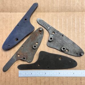LC Smith lock plate, left, early with square post at front, #120-50-3