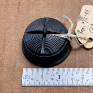 Remington Various Models magazine cap, shallow, .0618" tall overall, with slots,12ga, #133-17478-2