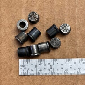Remington Various Models carrier latch button, 12ga, #133-28086U stamped "6"