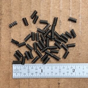 Remington Various Models operating handle spring-magazine cap detent spring, #1068-16791