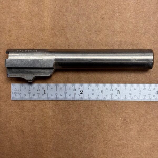 Browning BDA .380 barrel - nickel .380 - good condition, #1049-5158020N