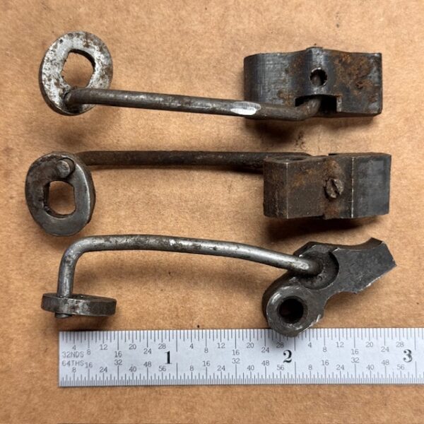 Riverside Single Shot locking bolt assembly - two screw holes, #121-22-2