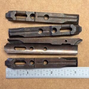 Remington Various Models rear sight base - old style plum color, #606-16454P